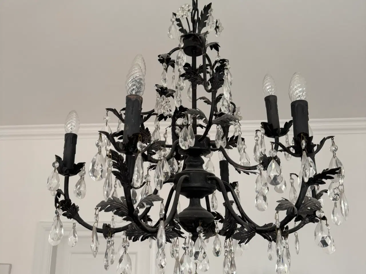 Billede 2 - Herskabelig krystal lysekrone 