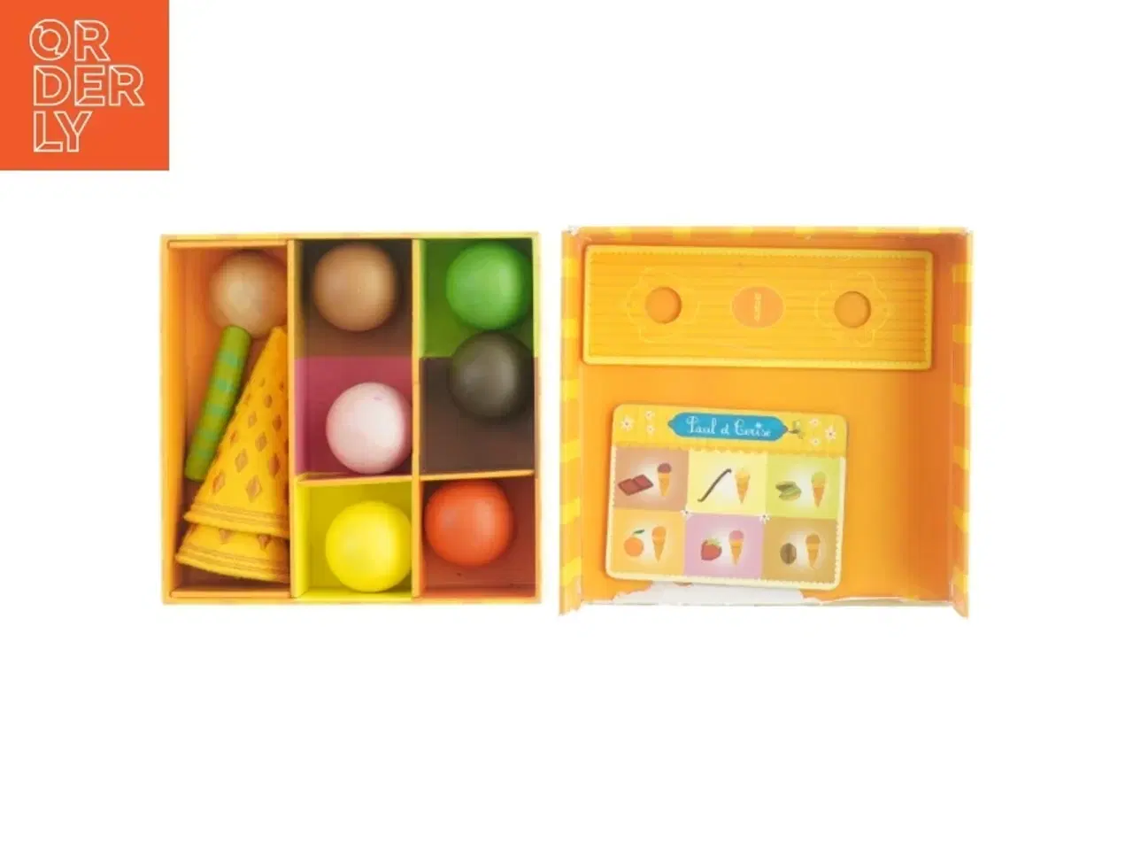 Billede 2 - Isvafler med farverige kugler