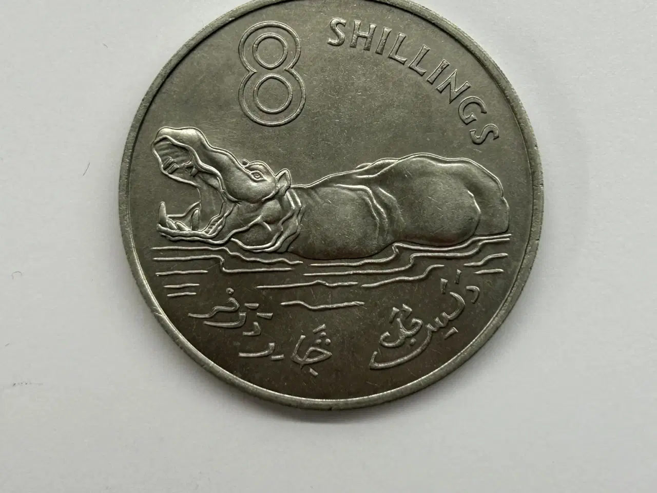 Billede 2 - 8 Shillings Gambia 1970