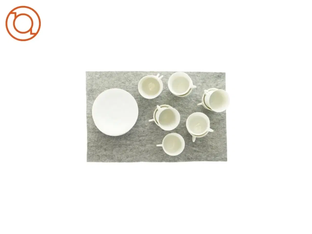 Billede 2 - Espressokopper og underkopper fra Bing og Grøndahl (11 sæt)