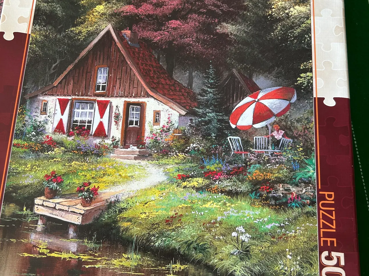 Billede 5 - 4 forskellige puslespil med 500 brikker