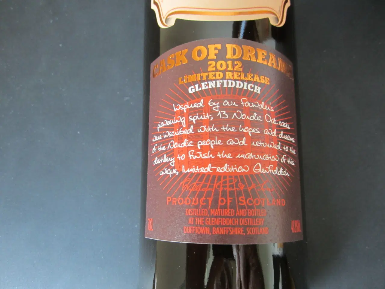 Billede 5 - Whisky Glenfiddich Nordic Oak 2012