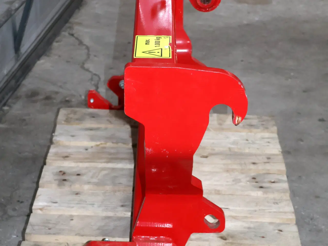 Billede 3 - Adapterramme, Euronorm til kat2 trepunkts ophæng, 