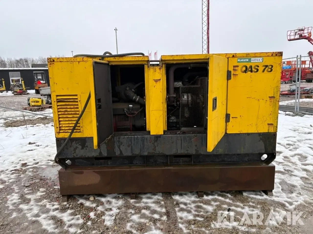 Billede 3 - Diesel generator Atlas Copco QAS78