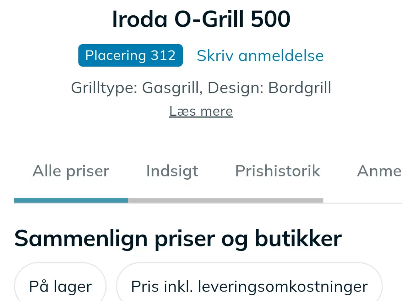 Billede 6 - O-Grill O-Grill 500 gasgrill blå