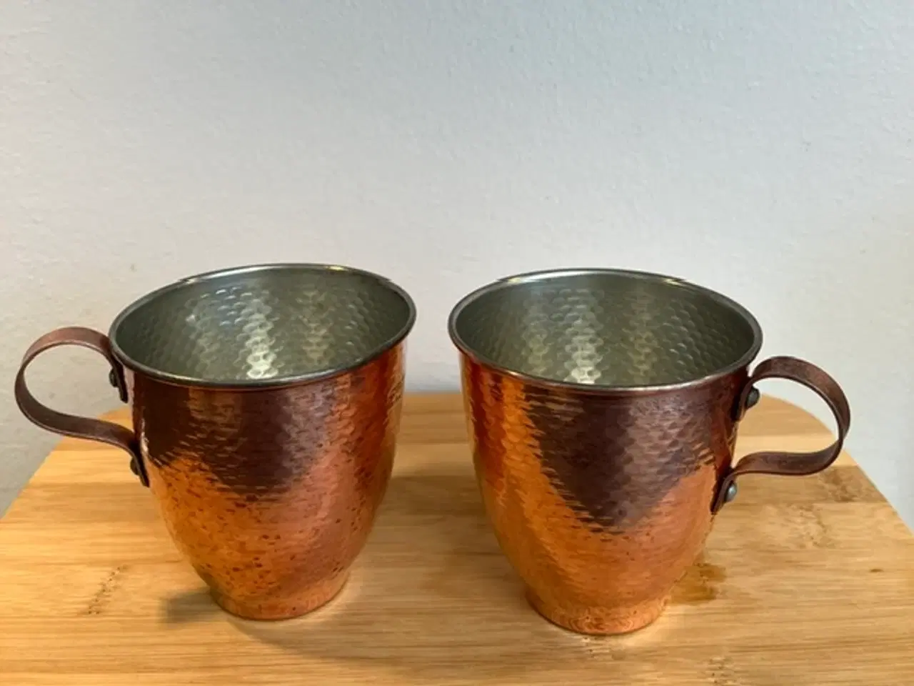 Billede 1 - Autentiske Moscow Mule krus i hamret kobber