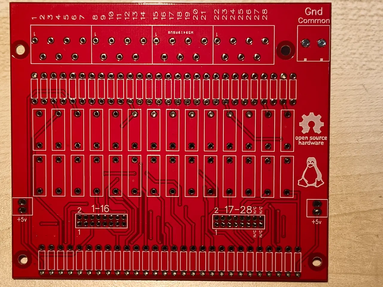 Billede 6 - Relæ print, input print, Raspberry Pi