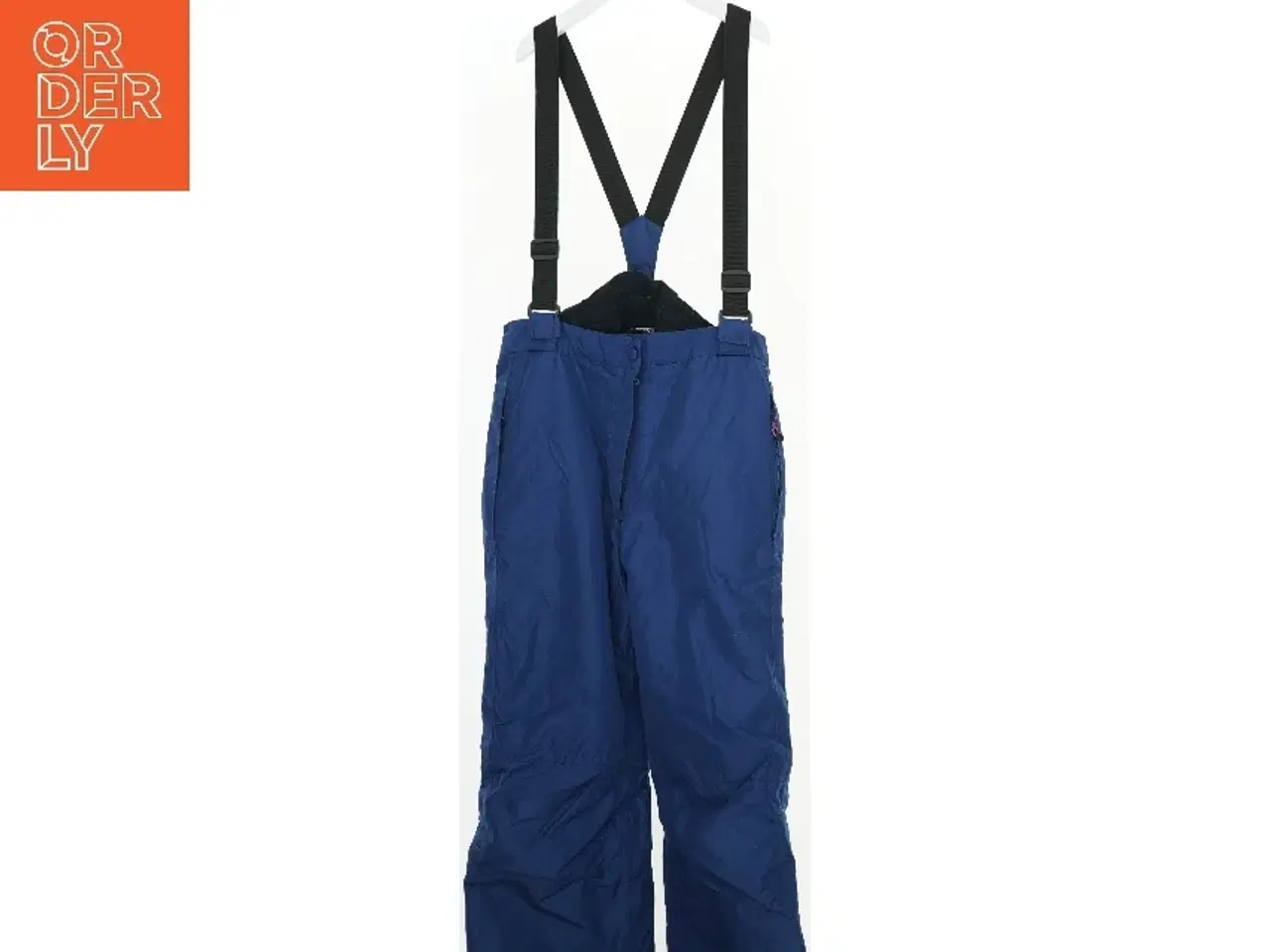 Billede 1 - Blå overtræksbukser med seler fra Crivit (str. 164)