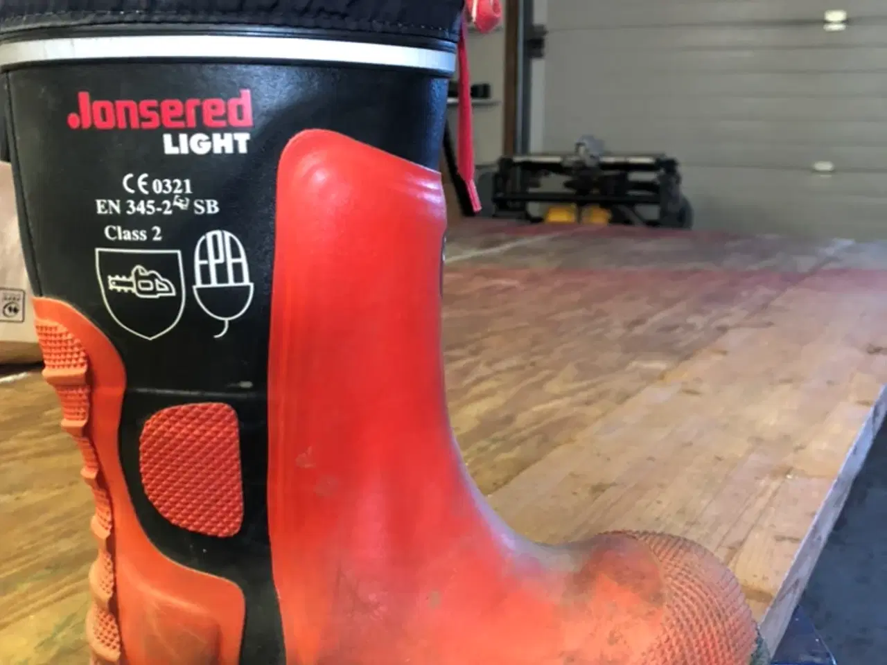 Billede 1 - Sikkerhedsstøvler /motorsavning mm