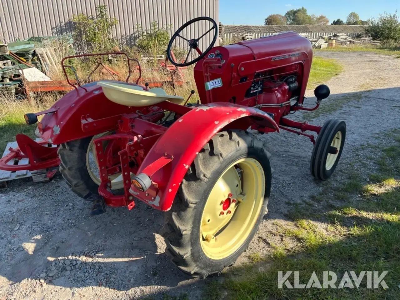 Billede 3 - Veteran traktor Porsche A111