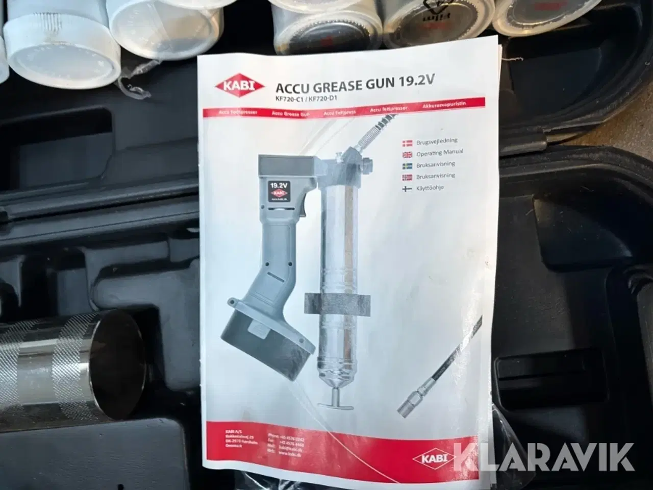 Billede 7 - Akku fedtsprøjte Kabi KF720