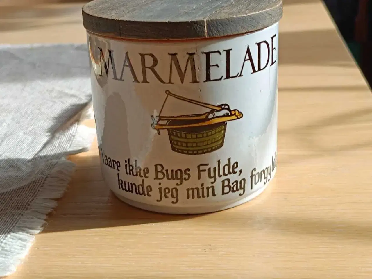 Billede 1 - Knapstrup marmelade krukke