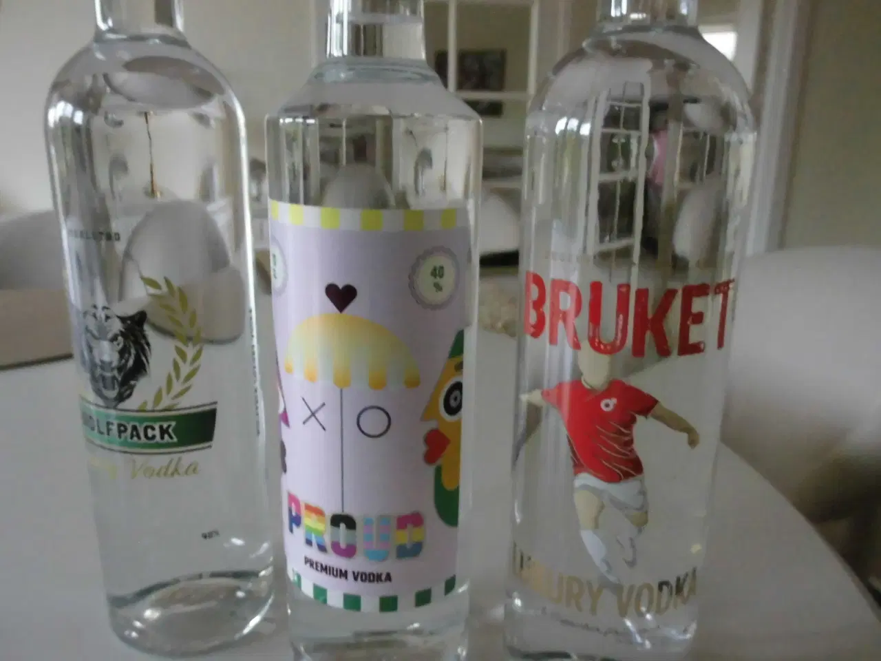 Billede 1 - 3 flasker luksus Vodka