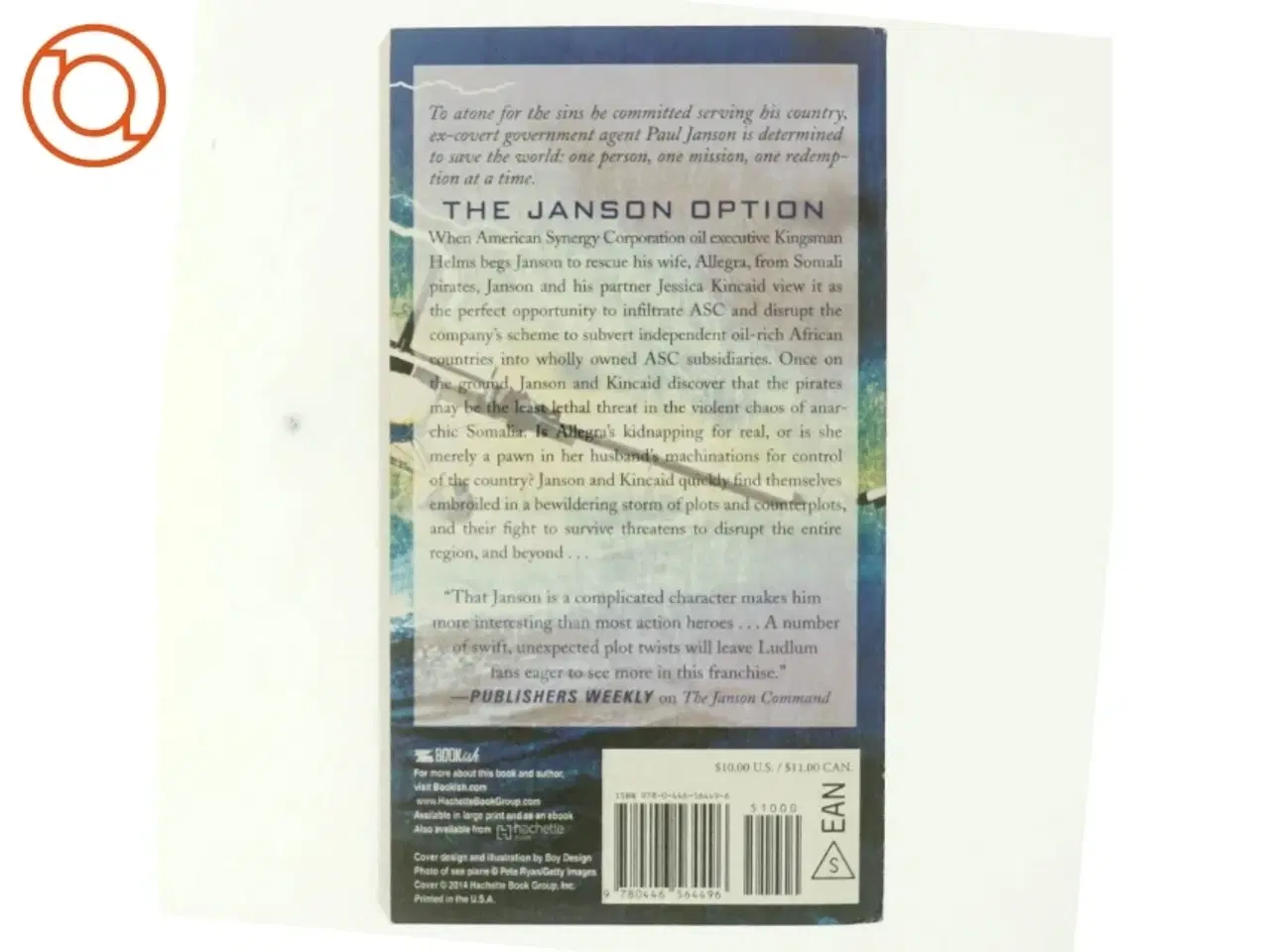 Billede 3 - Robert Ludlum&#39;s (TM) The Janson Option af Paul Garrison (Bog)