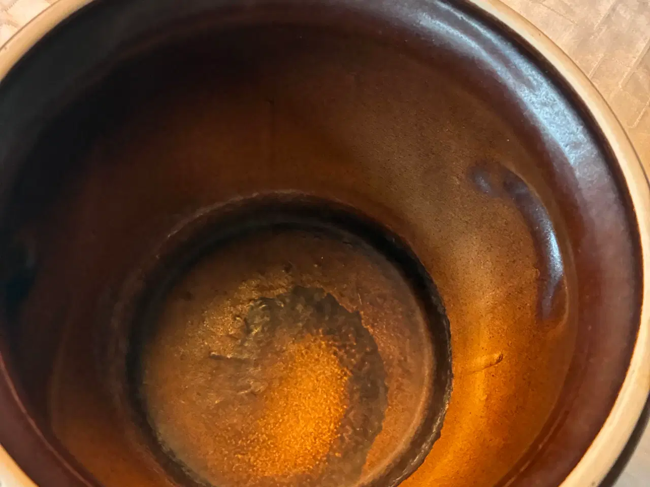 Billede 4 - 	•	“Gammel stentøj syltekrukke / retro / dansk ker