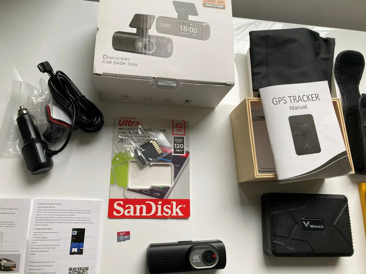 Billede 3 - GPS-tracker, Dashcam, tlf-holder, mm