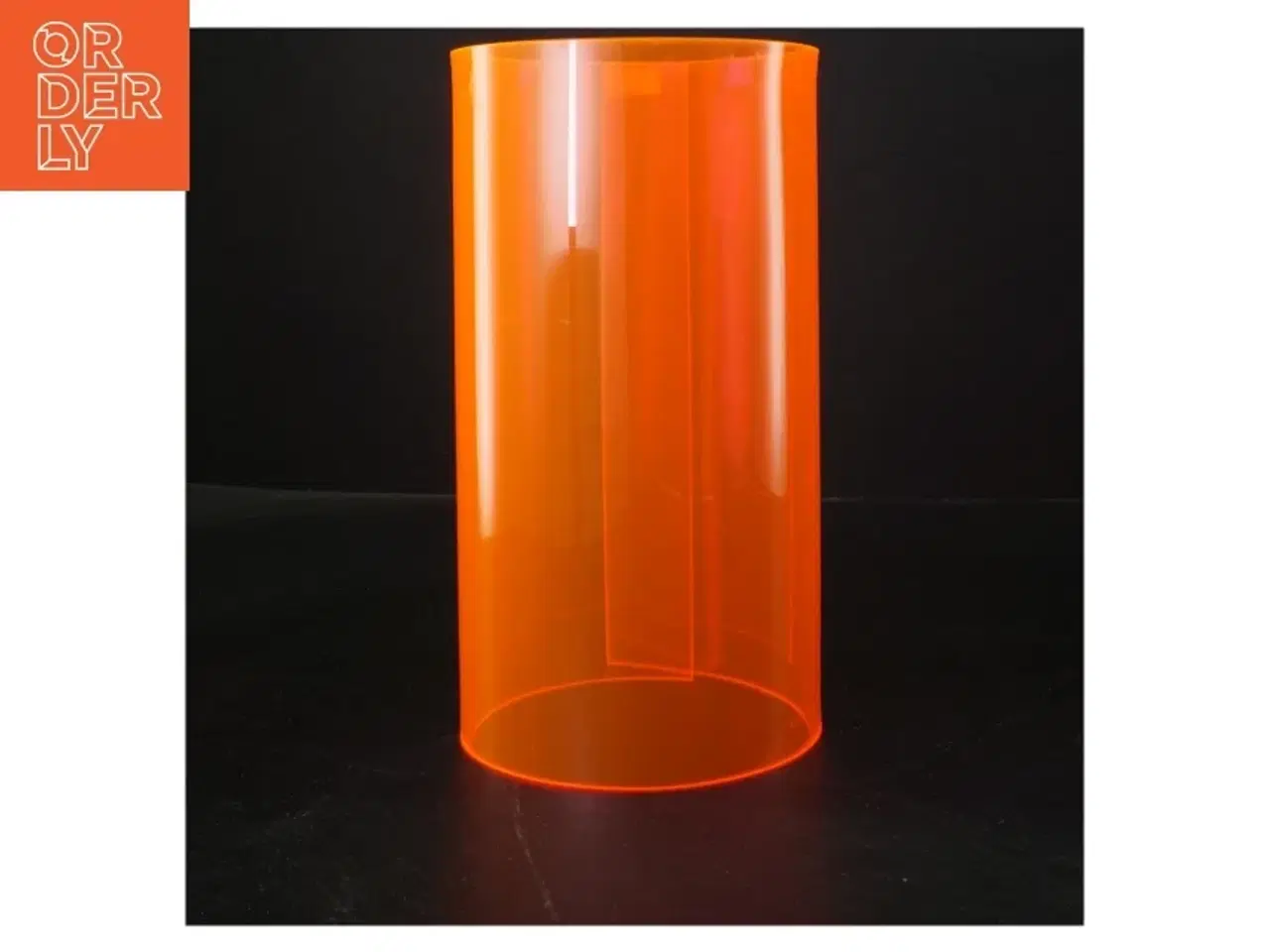 Billede 2 - Køkkenrulleholder i neonacryl (str. Ø 12x23,5 cm)