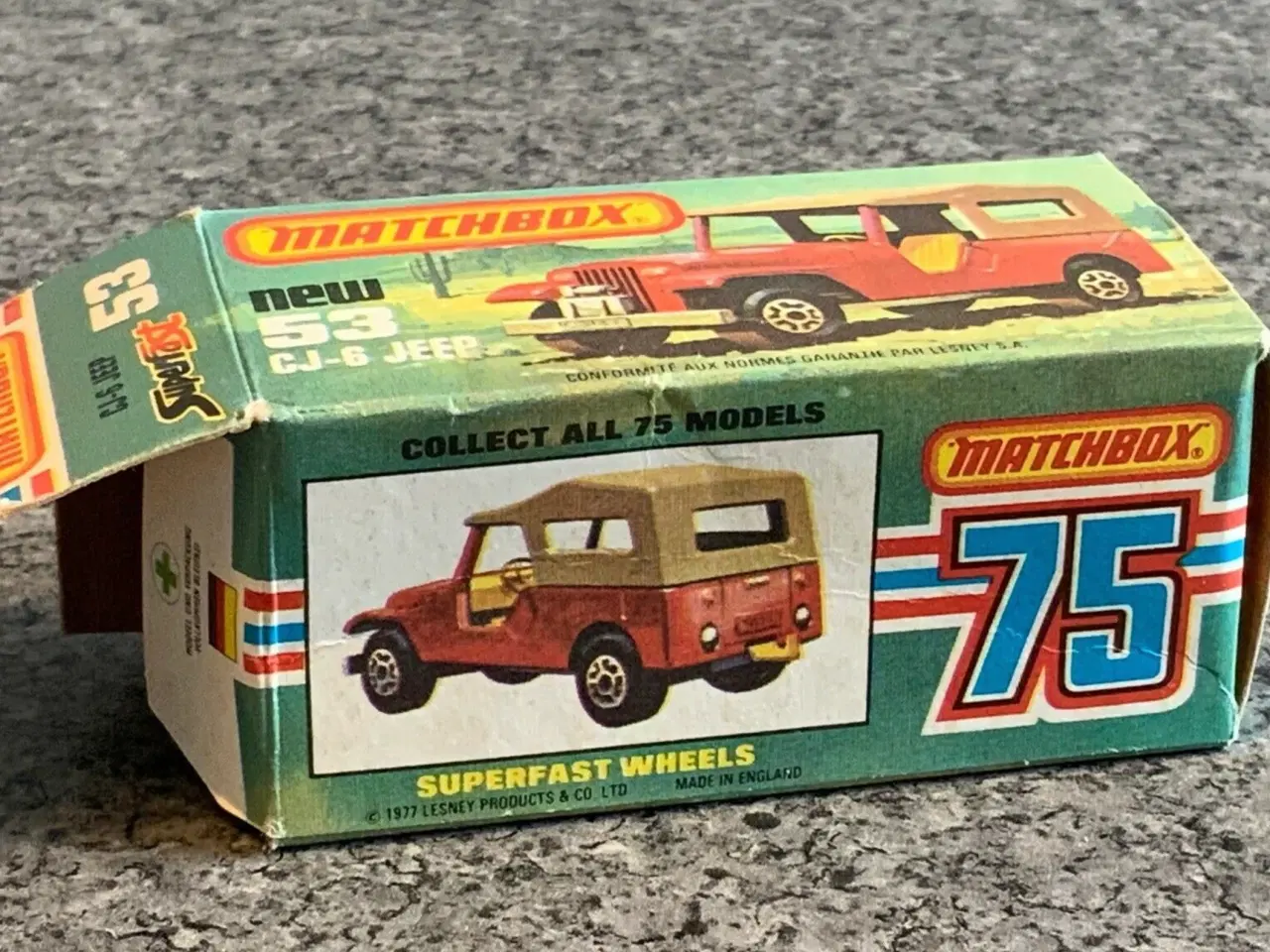 Billede 7 - Matchbox No. 53 CJ-6 Jeep, scale 1:66