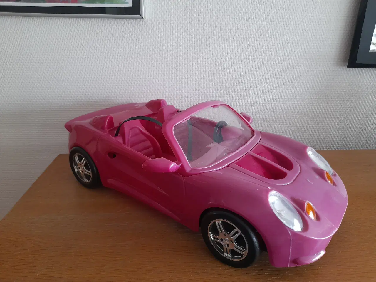 Billede 1 - Flot pink Barbie bil