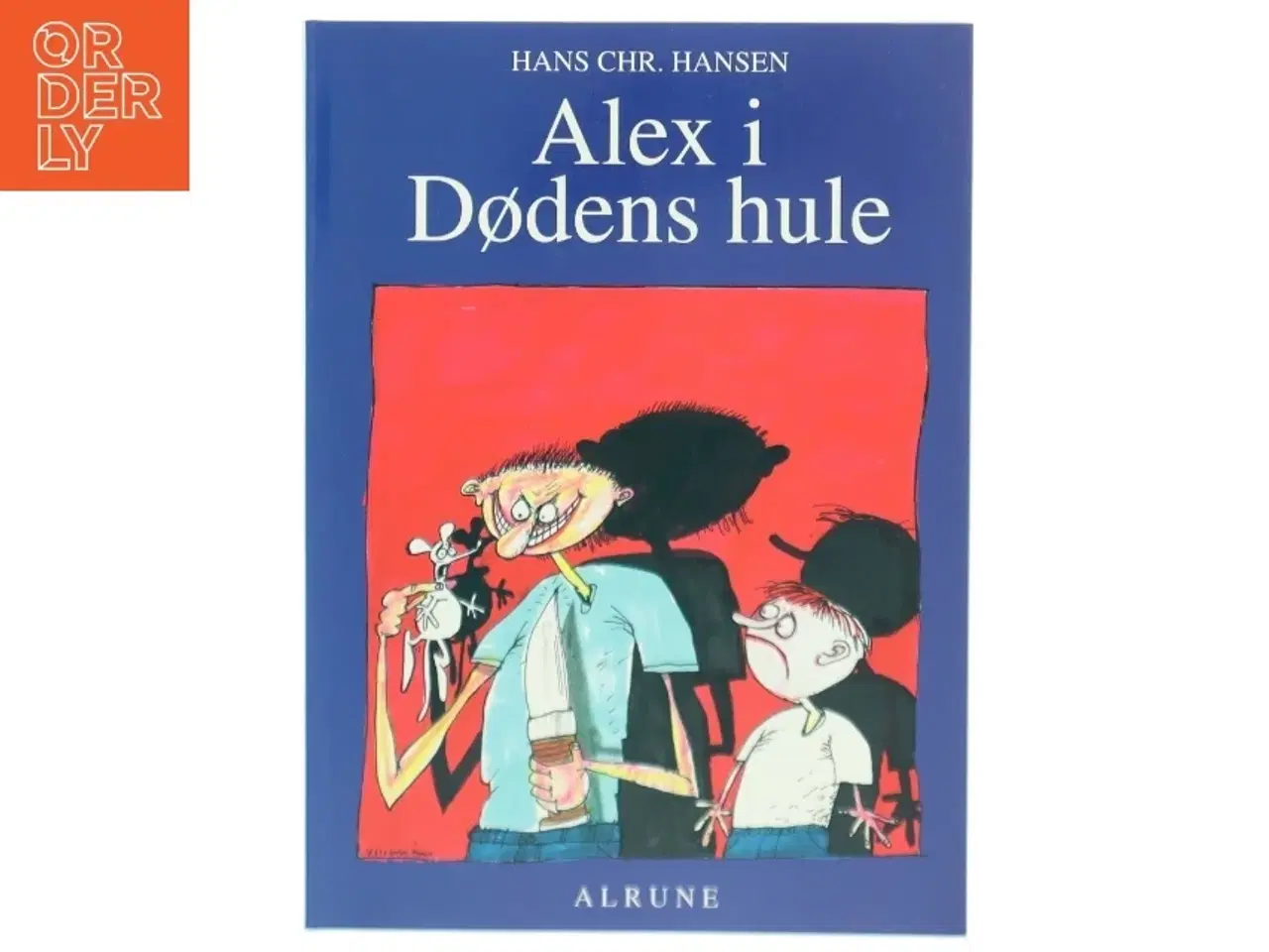Billede 1 - Alex i Dødens hule børnebog fra ALRUNE
