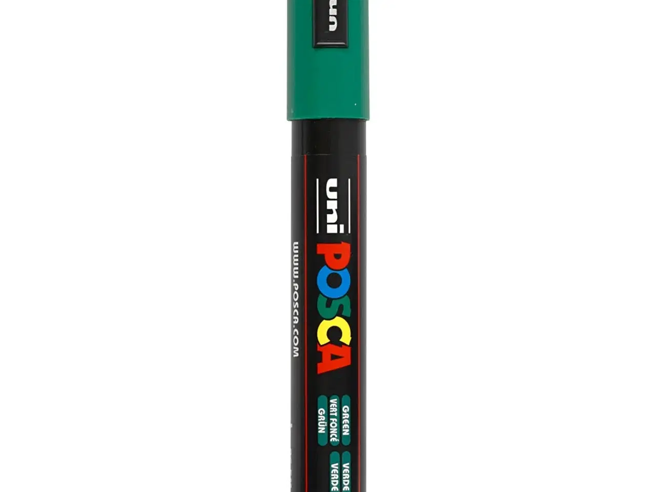 Billede 1 - Posca Tusch PC-5M Grøn 2,5 mm - Alsidig og Hurtigtørrende