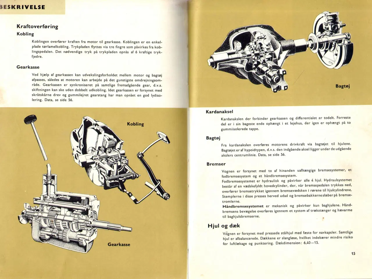 Billede 4 - Volvo P210 instruktionsbog