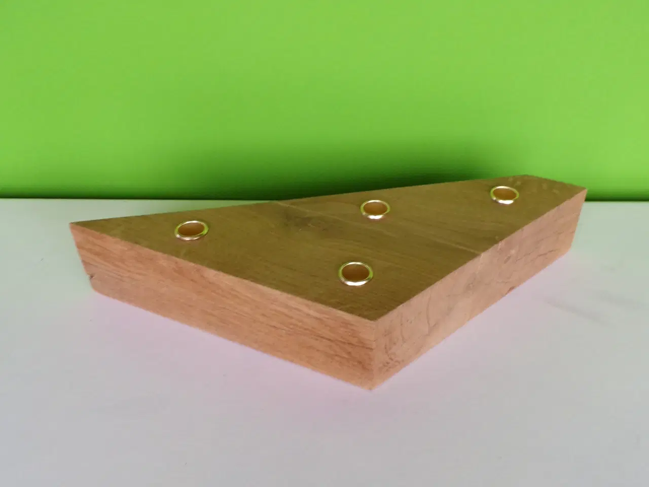 Billede 8 - Lysestage i egetræ