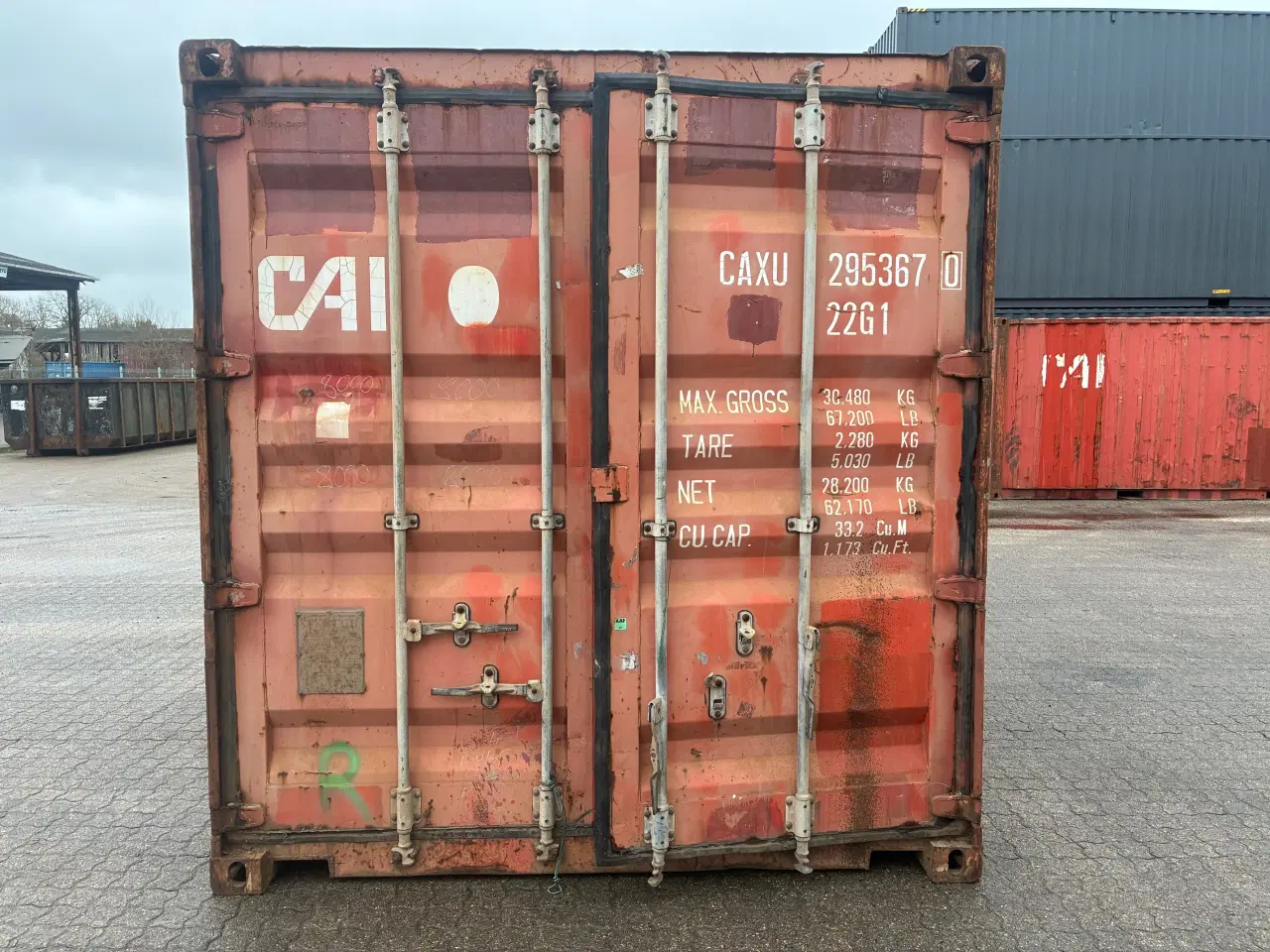 Billede 1 - 20 fods Container- ID: CAXU 295367-0