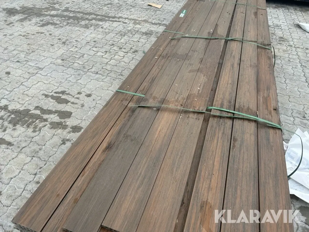 Billede 6 - Komposit Terrassebrædder Kirkedal brun 85 styk