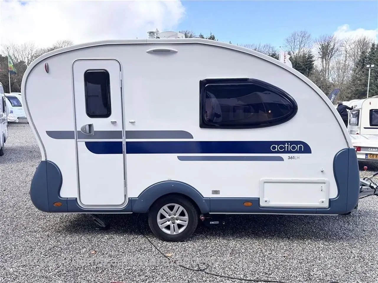 Billede 1 - 2014 - Adria Action 361 LH Enkeltsenge-Mover-El-støtteben-Telt