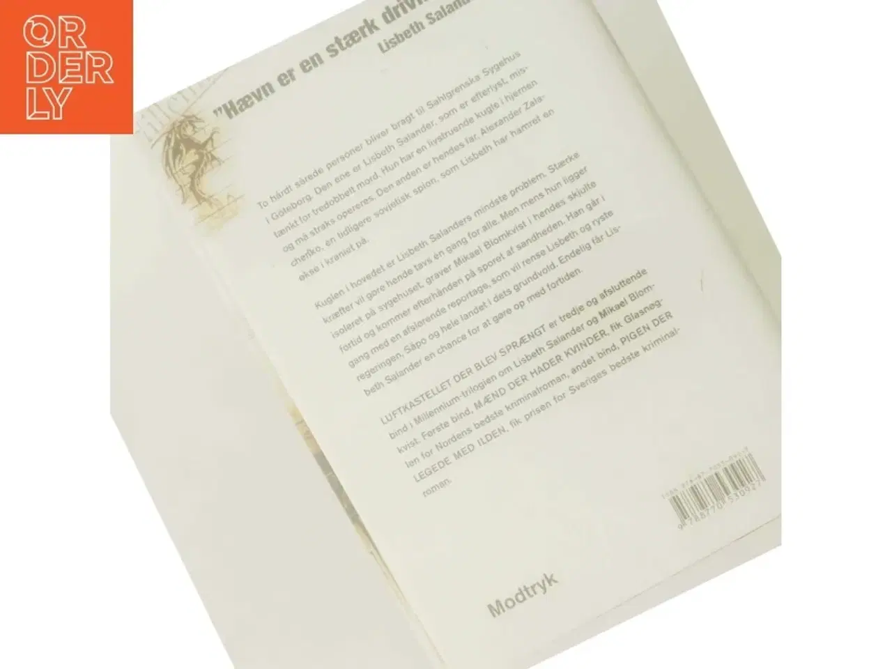 Billede 3 - Luftkastelletderblevsprngt Stir up a Hornets' Nest of Girl. Shi Dige Larsen. the Danish Original. Hardcover](chinese Edition) af Stieg Larsson (Bo