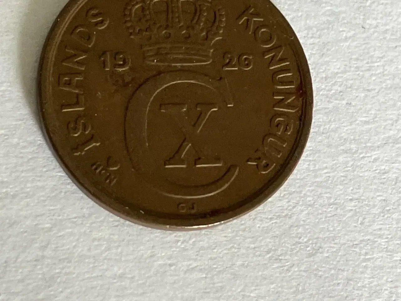 Billede 1 - 2 Aurar Iceland 1926