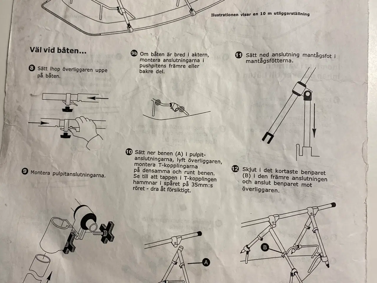 Billede 5 - Dæksstativ i aluminium med udlægger