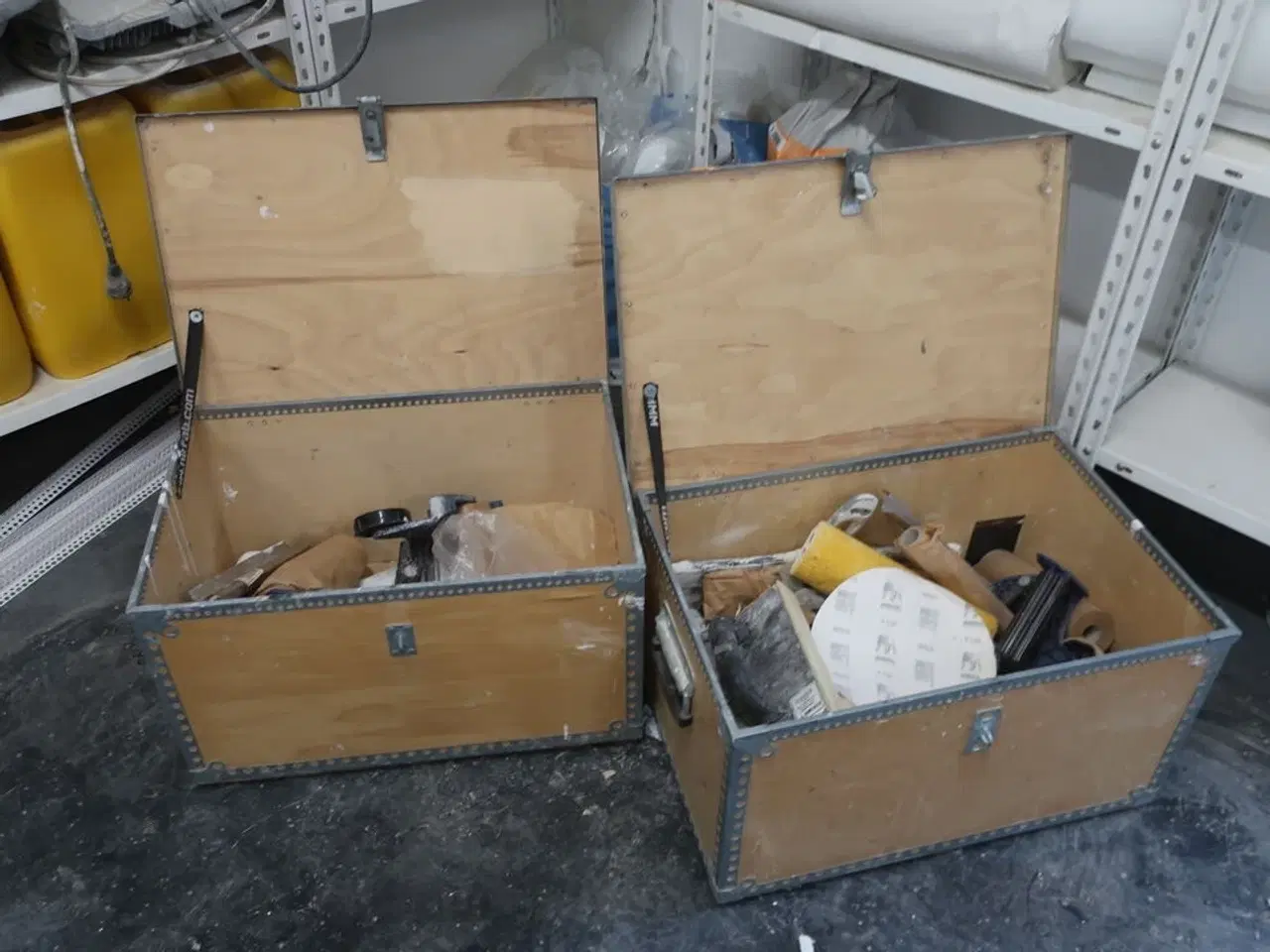 Billede 1 - 2 stk. værktøjskasser med indhold