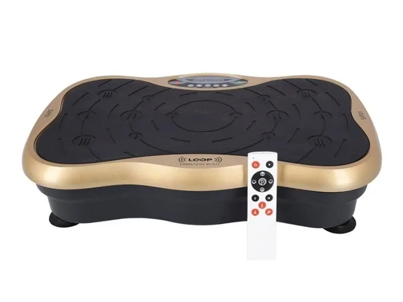 Billede 1 - HMS SVP01 vibrationsplade – guld/sort træningsudstyr