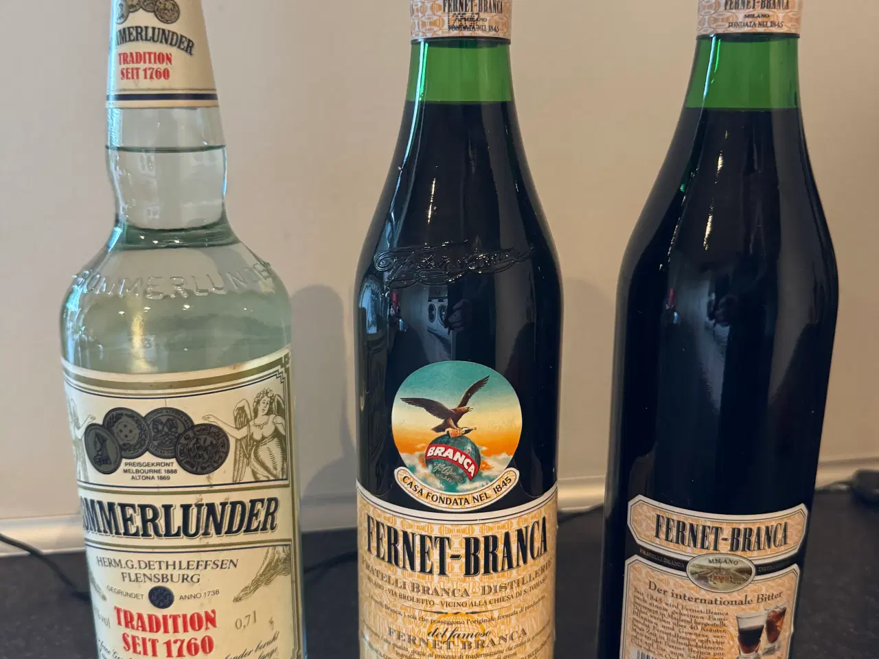 Billede 3 - Bommerlunder snaps og Fernet-Branca Bitter