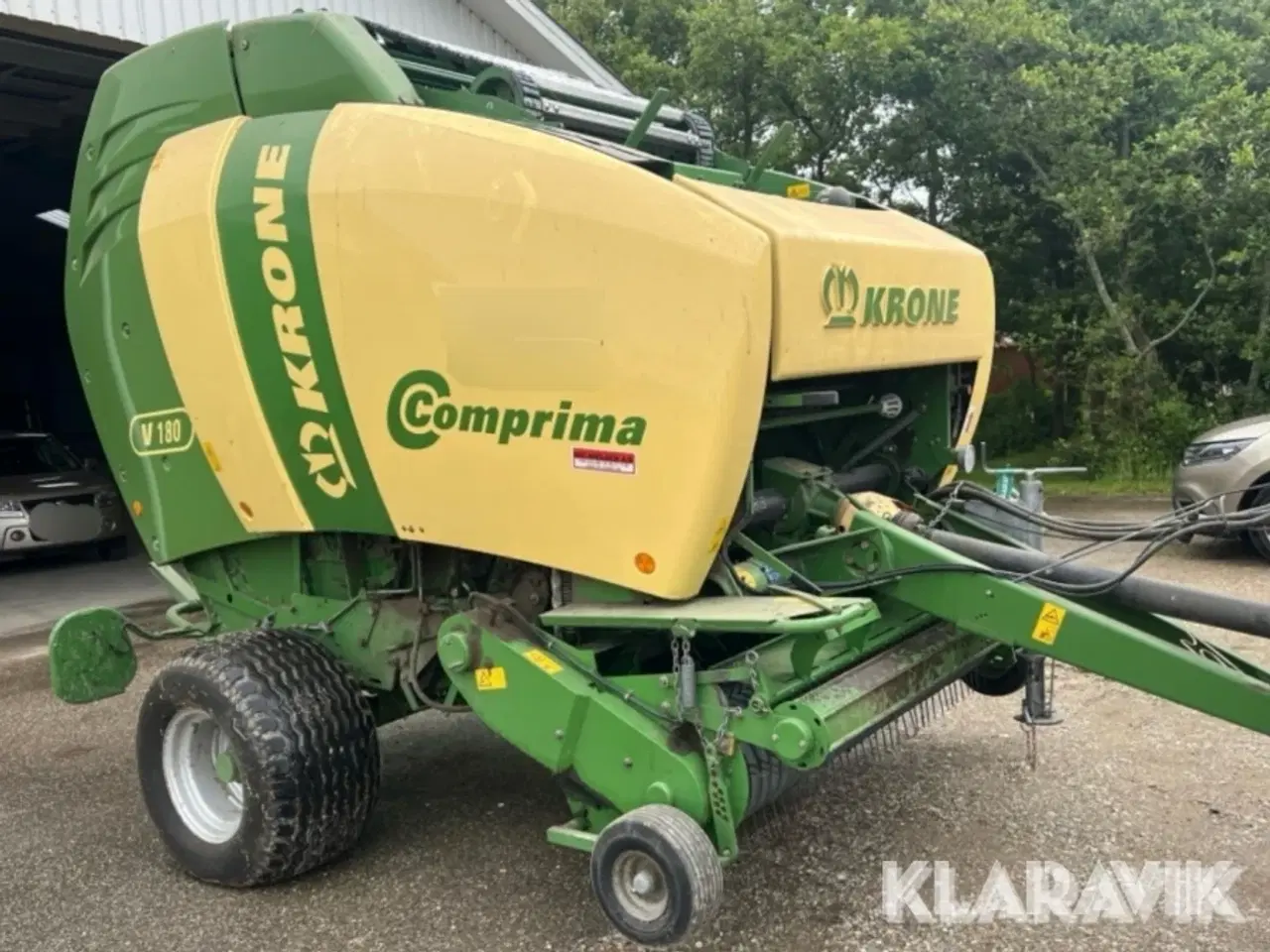 Billede 1 - Rundballepresser Krone Comprima V180