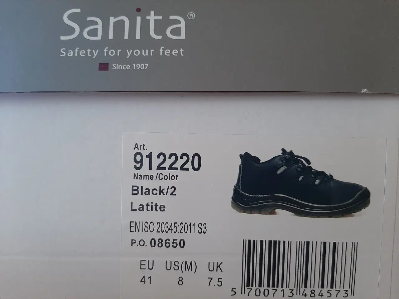 Billede 1 - Sikkerhedssko Sanita