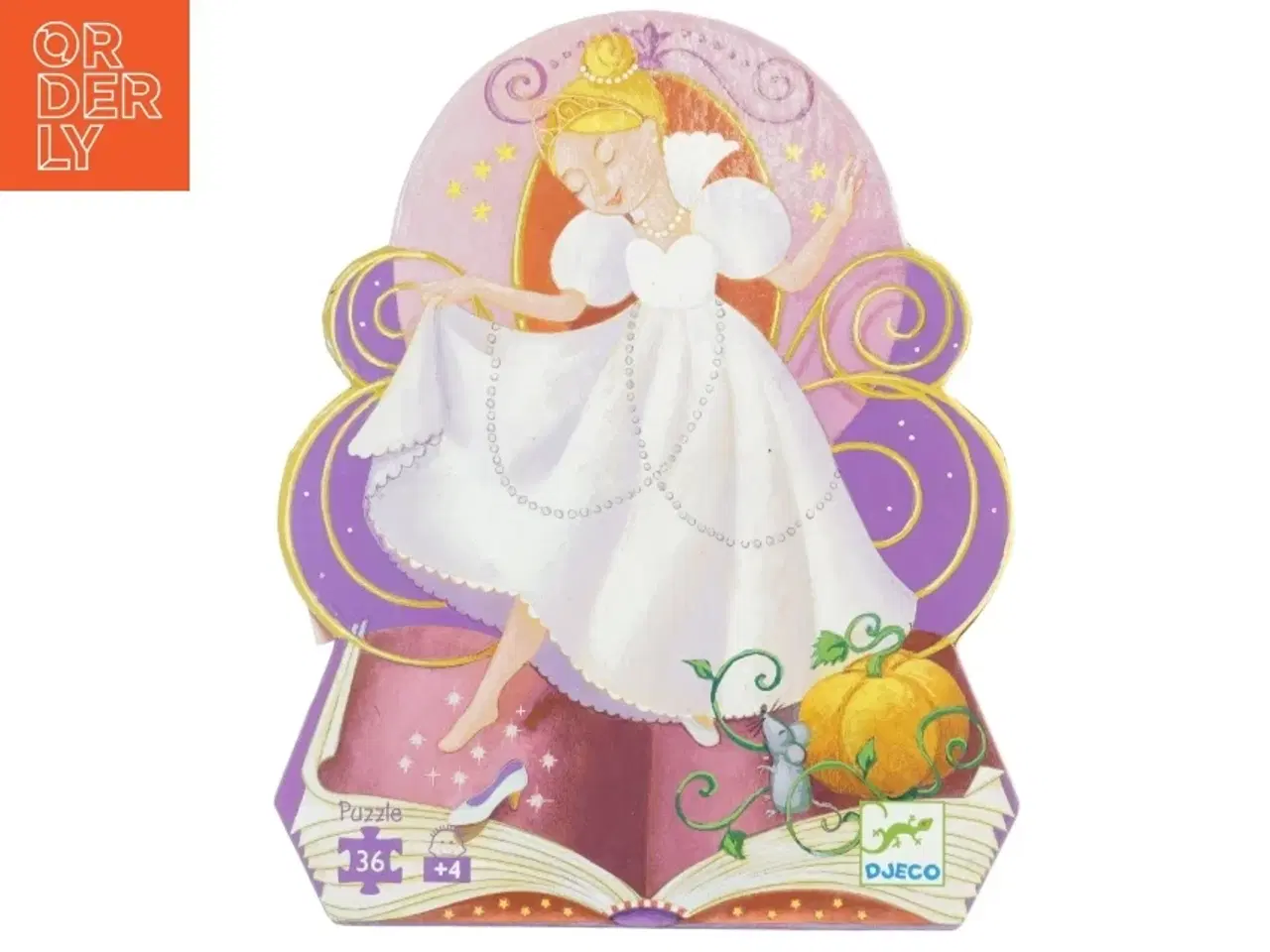 Billede 1 - Askepot puslespil fra Djeco (str. 27 x 22 cm)