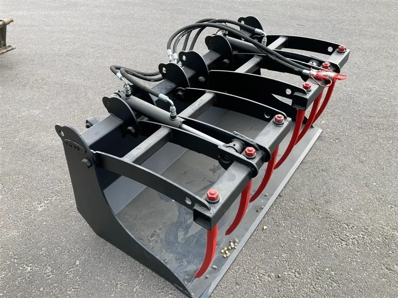 Billede 9 - MO 140 cm Siloklo 2 delt overfaldsgreb monteret med euroophæng