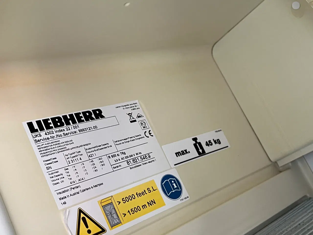 Billede 4 - Liebherr Display Køleskab