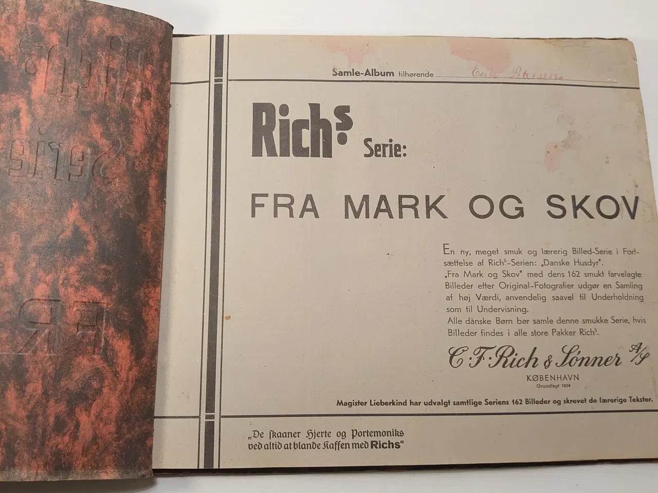 Billede 2 - Rich´s Serie: Fra Mark og Skov. Komplet.