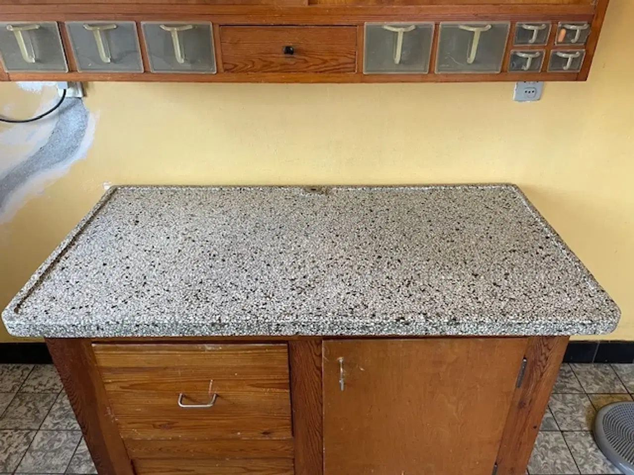 Billede 1 - Terrazzo bordplade 60X120