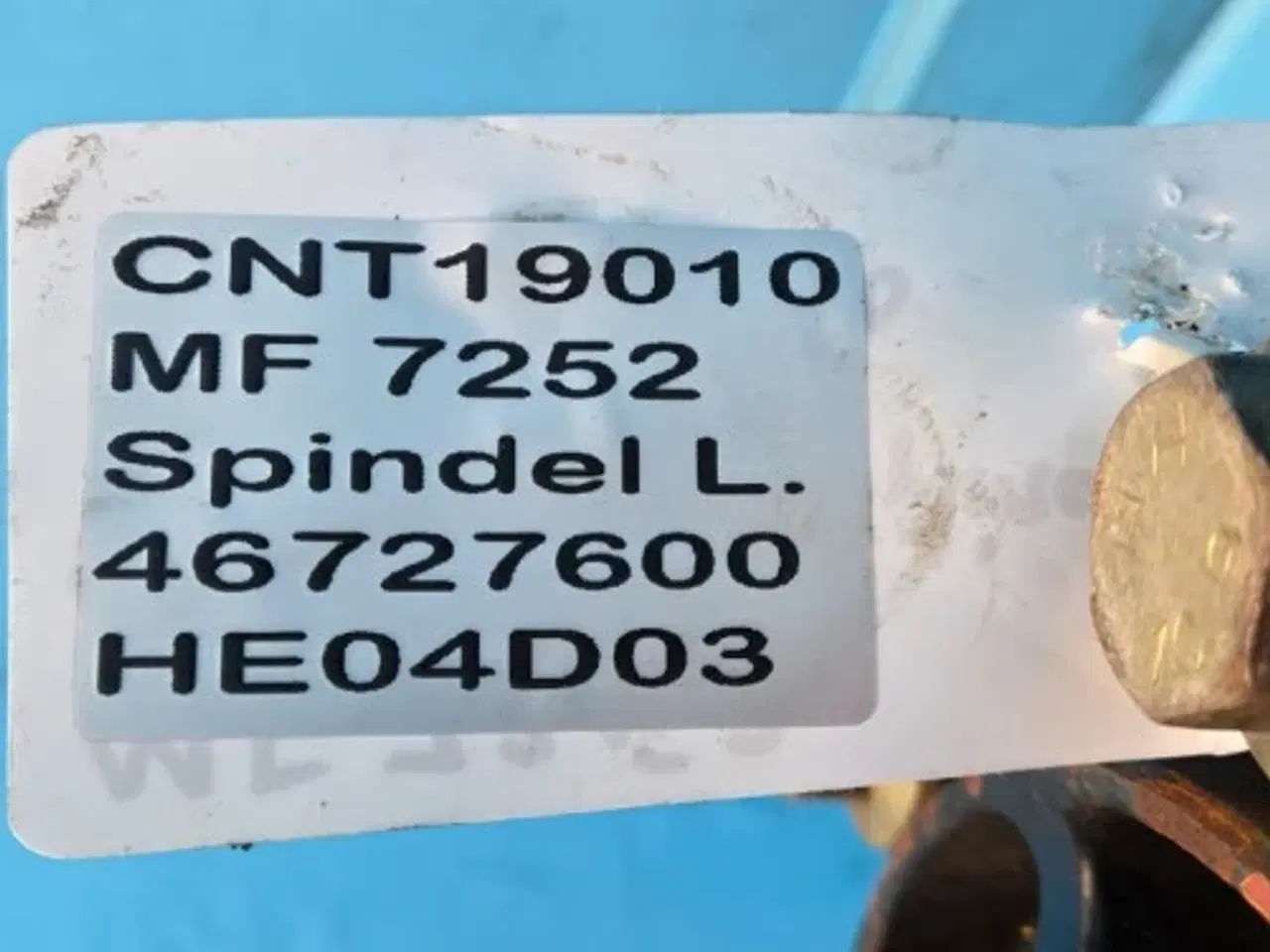 Billede 12 - Massey Ferguson 7252 Spindel L.