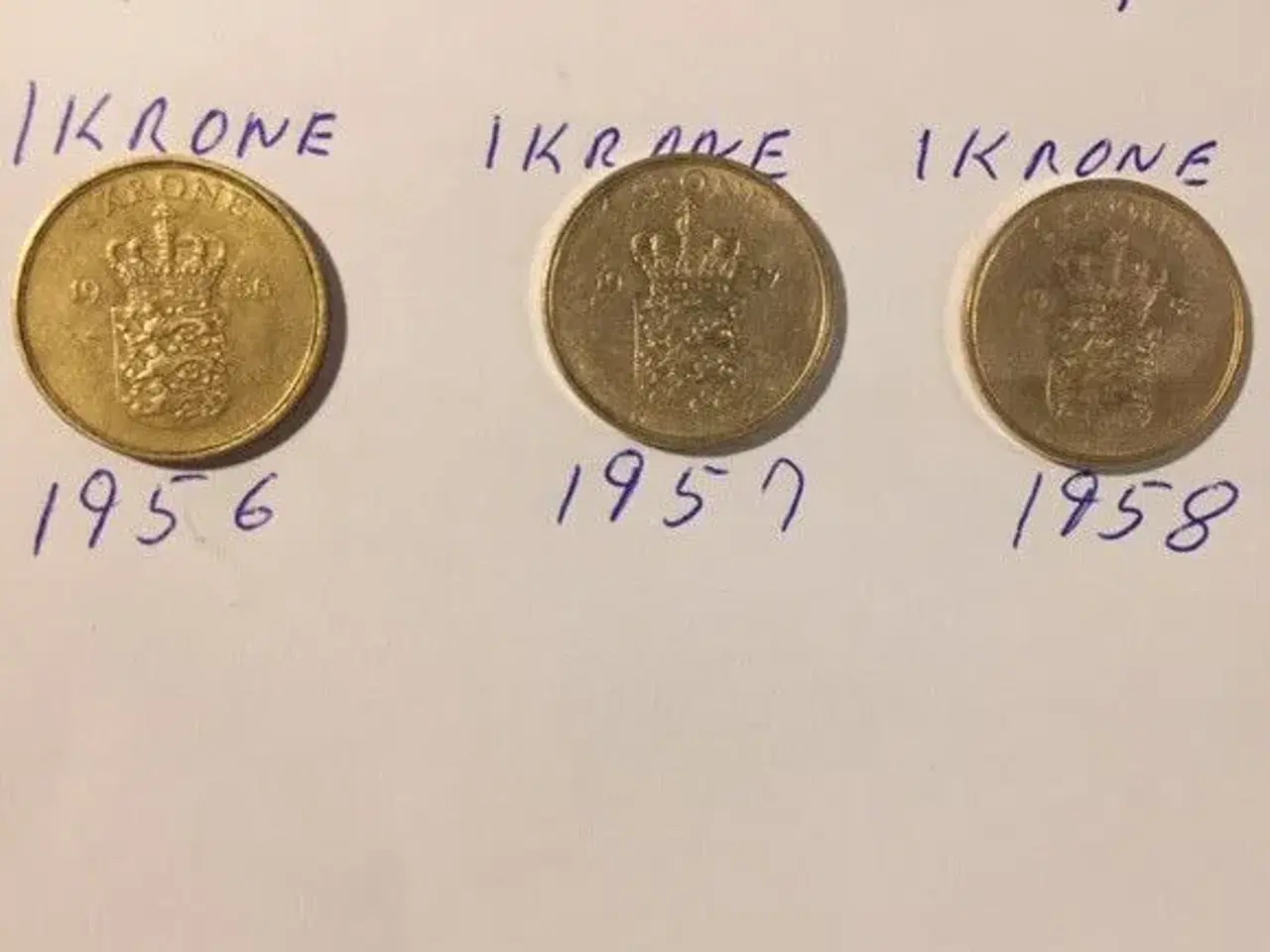 Billede 3 - Gule 1 kroner