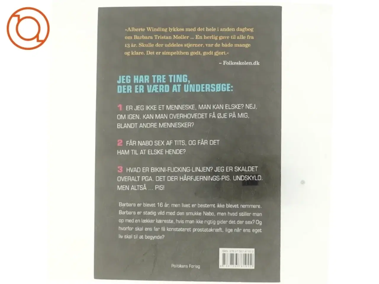 Billede 2 - Barbara Tristan Møllers svære begyndelser af Alberte Winding (Bog)