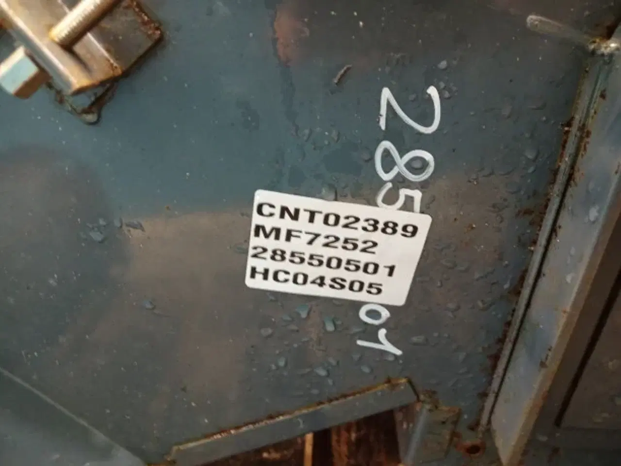 Billede 2 - Massey Ferguson 7252 Elevatorkassetop 28550501