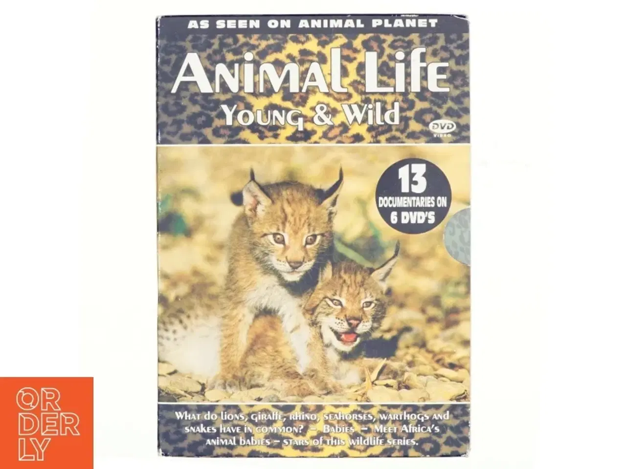 Billede 1 - Animal life, young and wild DVD