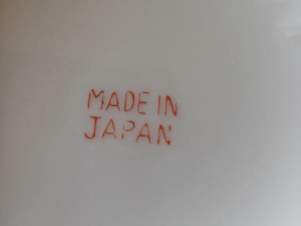 Billede 4 - Japansk porcelæn tekande blå hvid med bambushank