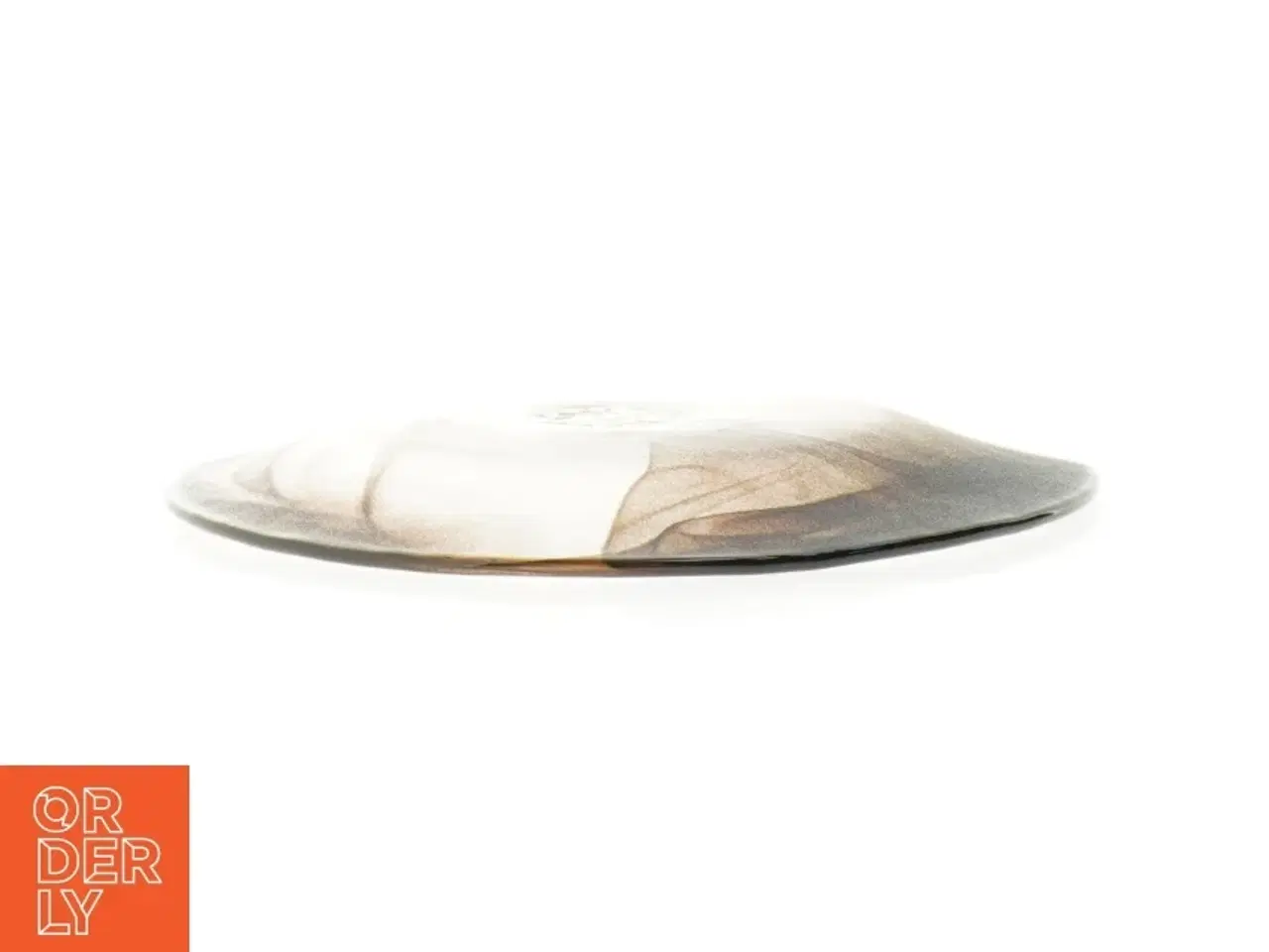 Billede 2 - Dekorativt glasfad (str. O 29 cm)